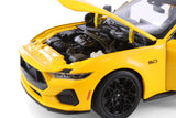 Welly 2024 Ford Mustang GT 5.0 1:25 Yellow 24123W-YL