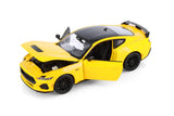 Welly 2024 Ford Mustang GT 5.0 1:25 Yellow 24123W-YL