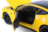 Welly 2024 Ford Mustang GT 5.0 1:25 Yellow 24123W-YL