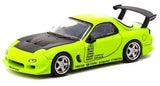 Tarmac Works 1:64 Vertex Mazda RX-7 FD3S Light Green T64G-TL022-LG