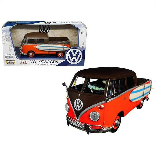 Volkswagen Type 2 (T1) - Pickup w/ Surfboard by MotorMax 79560