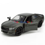 2023 Dodge Charger SXT Dark Grey 1/24 Diecast Model Motormax 79387