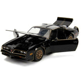 Jada Smokey and The Bandit 1:24 1977 Pontiac Firebird Trans Am Die-cast Car & Belt Buckle, Toys for Kids and Adults 30998