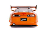Jada "Fast and Furious" Brian Figurine with 1995 Toyota Supra Diecast Vehicle with Lights 31139