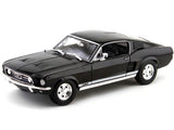 Maisto 1967 Ford Mustang GTA Fastback 1/18 Diecast Model Car 31166 Black