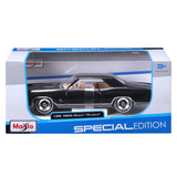 Maisto 1965 Buick Riviera Black 1/26 Diecast Model 31214