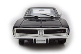 Maisto 1/18 scale 1969 Dodge Charger R/T Diecast Model Car, Black, 31387