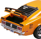 Maisto 1/18 scale 1970 Ford Mustang Mach 1 Orange Diecast Model Car, 31453