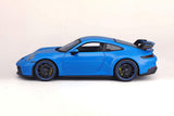 Maisto 1/18 scale 2022 Porsche 911 GT3 BLUE Special Edition Series 1/18 Diecast Model Car 31458