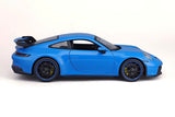 Maisto 1/18 scale 2022 Porsche 911 GT3 BLUE Special Edition Series 1/18 Diecast Model Car 31458