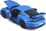 Maisto 1/18 scale 2022 Porsche 911 GT3 BLUE Special Edition Series 1/18 Diecast Model Car 31458