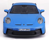 Maisto 1/18 scale 2022 Porsche 911 GT3 BLUE Special Edition Series 1/18 Diecast Model Car 31458