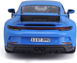 Maisto 1/18 scale 2022 Porsche 911 GT3 BLUE Special Edition Series 1/18 Diecast Model Car 31458