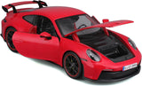 Maisto 1/18 scale 2022 Porsche 911 GT3 RED Special Edition Series 1/18 Diecast Model Car 31458