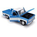 Maisto 1/18 scale 1974 Chevrolet C10 Cheyenne Super Blue/White 31467