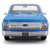 Maisto 1/18 scale 1974 Chevrolet C10 Cheyenne Super Blue/White 31467