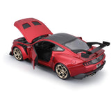Maisto 1/18 scale 2022 Ford Mustang GTD Dark Red Metallic Diecast Model Car 31468