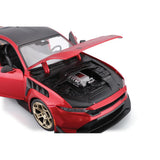 Maisto 1/18 scale 2022 Ford Mustang GTD Dark Red Metallic Diecast Model Car 31468