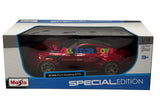Maisto 1/18 scale 2022 Ford Mustang GTD Dark Red Metallic Diecast Model Car 31468