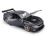 Maisto 1/18 scale 2022 Ford Mustang GTD Gray Diecast Model Car, 31468