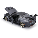 Maisto 1/18 scale 2022 Ford Mustang GTD Gray Diecast Model Car, 31468