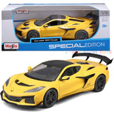 Maisto 1:18 Special Edition 2025 Chevrolet Corvette ZR1, Metallic Yellow 31475