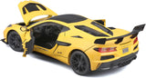 Maisto 1:18 Special Edition 2025 Chevrolet Corvette ZR1, Metallic Yellow 31475