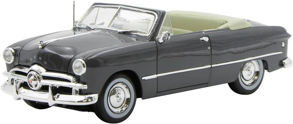 1949 Ford Convertible Gray 1/18 Diecast Model Car Maisto 31682