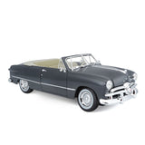 1949 Ford Convertible Gray 1/18 Diecast Model Car Maisto 31682