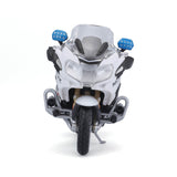 BMW R 1200 RT "U.S. POLICE" WHITE 1/18 DIECAST MOTORCYCLE MODEL BY MAISTO 32306