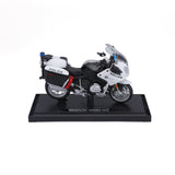 BMW R 1200 RT "U.S. POLICE" WHITE 1/18 DIECAST MOTORCYCLE MODEL BY MAISTO 32306