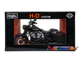 1:12 Scale 2017 Harley Davidson King Road Special Black Motorcycle Diecast Model Maisto 32336