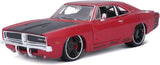 Maisto Design 1/25 1969 Dodge Charger R/T Muscle Diecast Model Red 32537