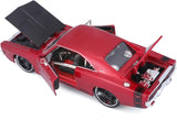 Maisto Design 1/25 1969 Dodge Charger R/T Muscle Diecast Model Red 32537