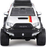 Maisto Design 1:27 2023 Toyota Tacoma TRD Pro White Toyo Tires Off-Road Series Diecast Car Model 32546