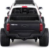 Maisto Design 1:27 2023 Toyota Tacoma TRD Pro White Toyo Tires Off-Road Series Diecast Car Model 32546