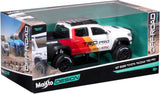 Maisto Design 1:27 2023 Toyota Tacoma TRD Pro White Toyo Tires Off-Road Series Diecast Car Model 32546