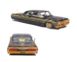 Maisto Design 1964 Chevrolet Impala SS Lowrider 1/26 Diecast Model Car 32547 Black
