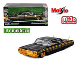 Maisto Design 1964 Chevrolet Impala SS Lowrider 1/26 Diecast Model Car 32547 Black