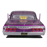 Maisto Design 1964 Chevrolet Impala SS Lowrider 1/26 Diecast Model Car 32547 Purple