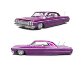 Maisto Design 1964 Chevrolet Impala SS Lowrider 1/26 Diecast Model Car 32547 Purple