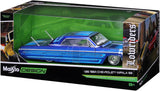 Maisto Design 1964 Chevrolet Impala SS Lowrider 1/26 Diecast Model Car 32547 Blue