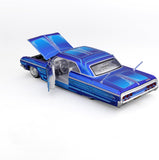 Maisto Design 1964 Chevrolet Impala SS Lowrider 1/26 Diecast Model Car 32547 Blue
