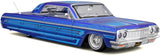 Maisto Design 1964 Chevrolet Impala SS Lowrider 1/26 Diecast Model Car 32547 Blue