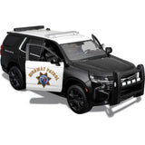 2021 Chevy Tahoe PPV California Highway Patrol 1/26 Diecast Police Car Model Maisto Design Authority 32548 CHP
