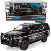 2021 Chevy Tahoe PPV (Police Pursuit Vehicle) Official Promo Version 1/26 Diecast Police Car Model Maisto Design Authority All Star Toys Exclusive 32548