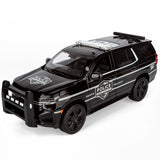 2021 Chevy Tahoe PPV (Police Pursuit Vehicle) Official Promo Version 1/26 Diecast Police Car Model Maisto Design Authority All Star Toys Exclusive 32548