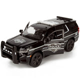 2021 Chevy Tahoe PPV (Police Pursuit Vehicle) Official Promo Version 1/26 Diecast Police Car Model Maisto Design Authority All Star Toys Exclusive 32548