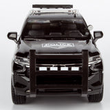 2021 Chevy Tahoe PPV (Police Pursuit Vehicle) Official Promo Version 1/26 Diecast Police Car Model Maisto Design Authority All Star Toys Exclusive 32548