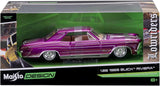 Maisto Design 1965 Buick Riviera Purple with Body Graphics 1/26 Diecast Model 32551